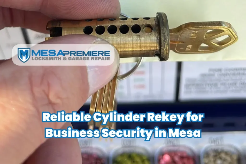 Reliable Cylinder Rekey for Business Security in Mesa