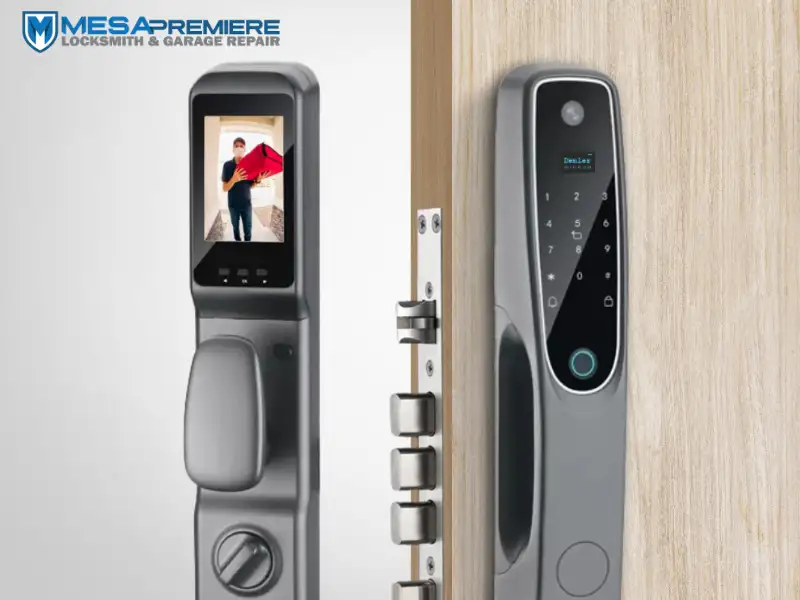 new smart lock installation