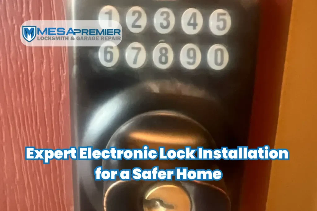Expert Electronic Lock Installation for a Safer Home